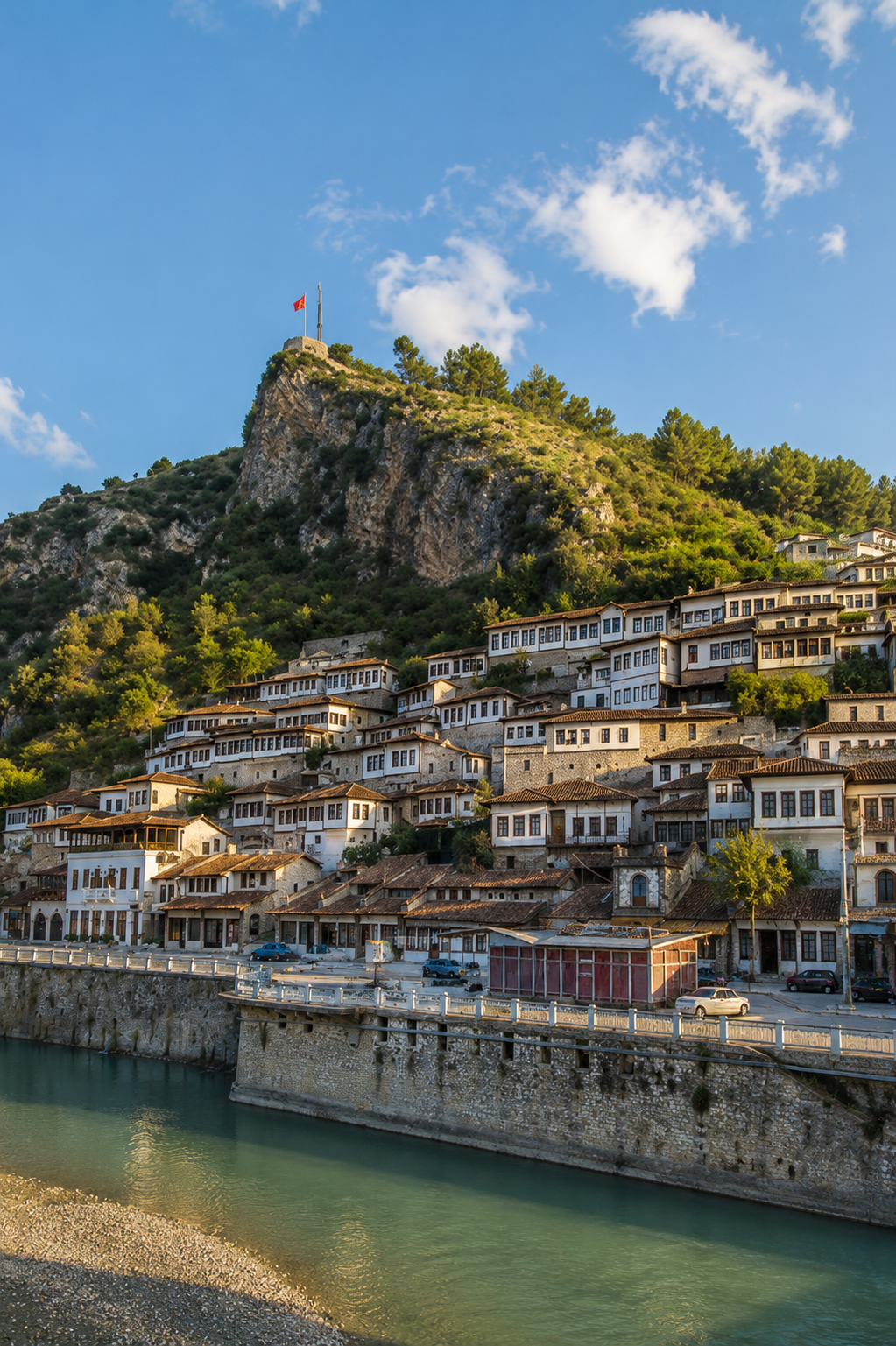 Ottoman architecture in Berat, one of Albania's UNESCO-listed towns