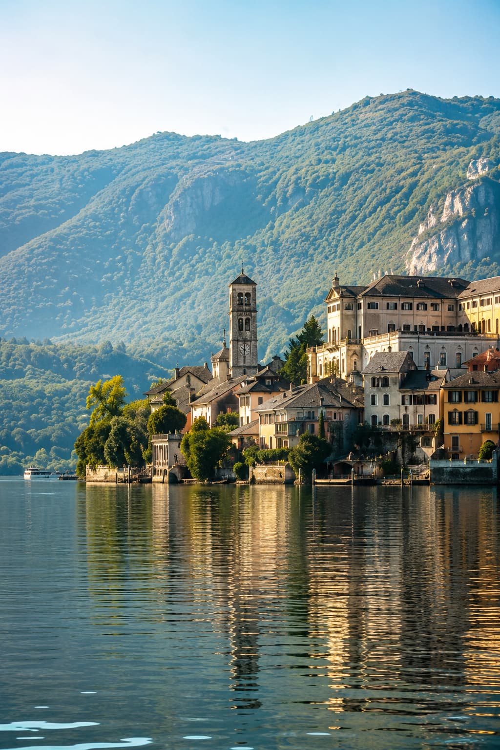 Lake Orta and the island of San Giulio, a soft Lake Como alternative in northern Italy