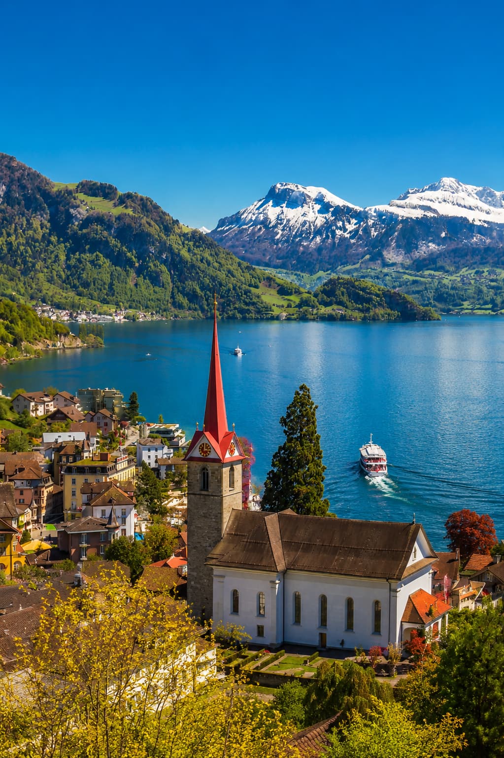 Lake Lucerne, a grand Lake Como alternative in central Switzerland