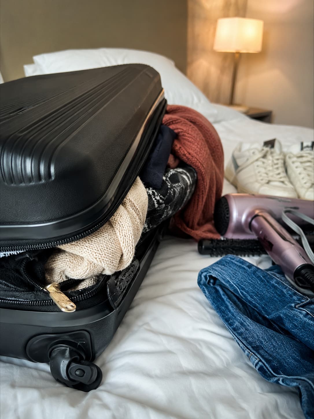 what not to pack for europe overpacked items left out of carry-on bag